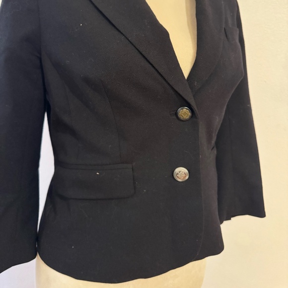 Ett Twa Anthropologie Navy Blazer – Size 2 - Picture 4 of 7